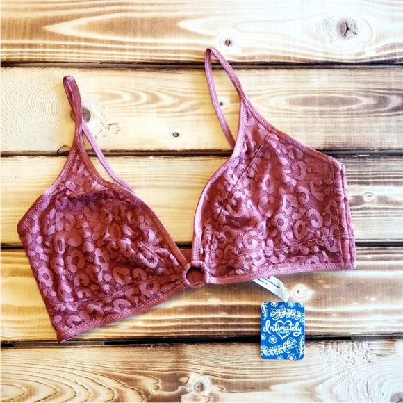 Free People Toni Bralette in Pink NWT - Picture 4 of 6